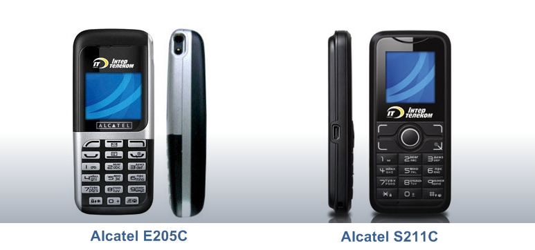 Телефоны CDMA Alcatel